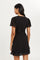Redtag-Women-Black-Frill-Chiffon-Mini-Dress-Category:Dresses,-Colour:Black,-Deals:New-In,-Filter:Women's-Clothing,-H1:LWR,-H2:LEC,-H3:DRS,-H4:CAD,-LEC,-LEC-Dresses,-LWRLECDRSCAD,-New-In-LEC-APL,-Non-Sale,-Occasion:Party-Dress,-ProductType:Dresses,-S23D,-Season:S23D,-Section:WomenDress-Size:Short-Dress-Women's-