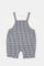Redtag-Navy-Gingham-Dungaree-With-White-Tshirt-Category:Sets,-Colour:Navy,-Deals:New-In,-Filter:Infant-Boys-(3-to-24-Mths),-H1:KWR,-H2:INB,-H3:SET,-H4:CAE,-INB-Sets,-New-In-INB,-Non-Sale,-ProductType:Sets,-RMD,-S23D,-Season:S23D,-Section:Boys-(0-to-14Yrs)-Infant-Boys-3 to 24 Months