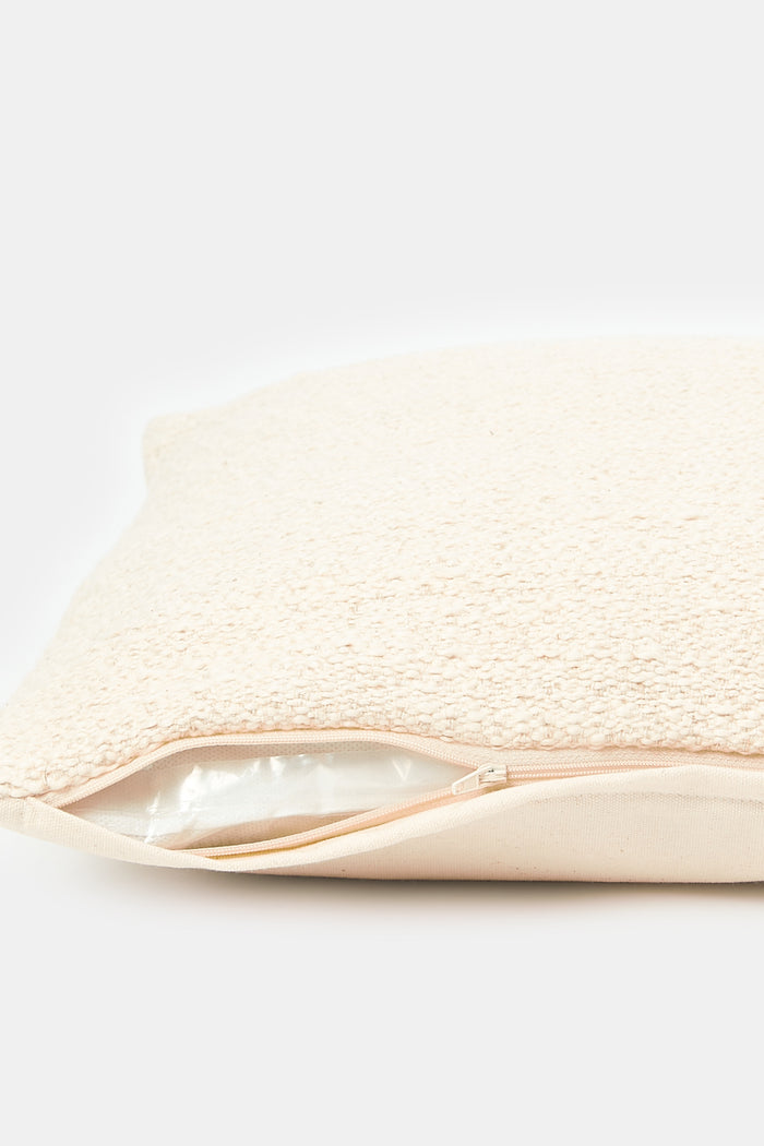 Redtag-Beige-Textured-Cushion-Category:Cushions,-Colour:Beige,-Deals:New-In,-Filter:Home-Bedroom,-H1:HMW,-H2:BED,-H3:BCC,-H4:CUS,-HMW-BED-Cushions,-HMWBEDBCCCUS,-New-In-HMW-BED,-Non-Sale,-ProductType:Cushions,-Season:W23O,-Section:Homewares,-W23O-Home-Bedroom-