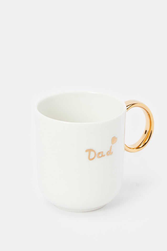 Redtag-Gold-Dad-Mug-With-Spoon-(2-Piece)-Category:Cups-&-Mugs,-Colour:Gold,-Deals:New-In,-Filter:Home-Dining,-H1:HMW,-H2:DIN,-H3:CRC,-H4:CCS,-HMW-DIN-Crockery,-HMWDINCRCCCS,-New-In-HMW-DIN,-Non-Sale,-ProductType:Mug-Sets,-Season:W23O,-Section:Homewares,-W23O-Home-Dining-