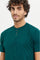 Redtag-Teal-Henley-T-Shirt-Category:T-Shirts,-Colour:Teal,-Deals:New-In,-Filter:Men's-Clothing,-H1:MWR,-H2:GEN,-H3:TSH,-H4:TSH,-Men-T-Shirts,-MWRGENTSHTSH,-New-In-Men,-Non-Sale,-ProductType:Plain-T-Shirts,-S23E,-Season:S23E,-Section:Men,-TBL-Men's-