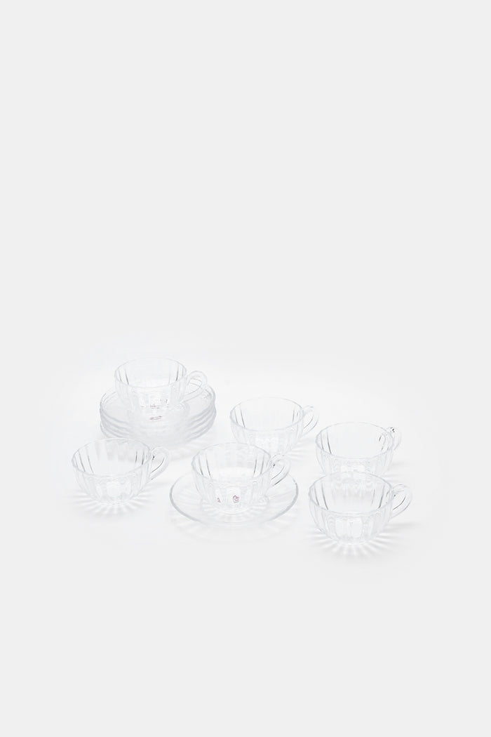 Redtag-Clear-Tea-Cup-(12Piece)-Category:Bowls,-Colour:White,-Deals:New-In,-Filter:Home-Dining,-H1:HMW,-H2:DIN,-H3:CRC,-H4:CCS,-HMW-DIN-Crockery,-HMWDINCRCCCS,-Multiple,-New-In-HMW-DIN,-Non-Sale,-ProductType:Bowl-Sets,-Season:W23A,-Section:Homewares,-W23A-Home-Dining-