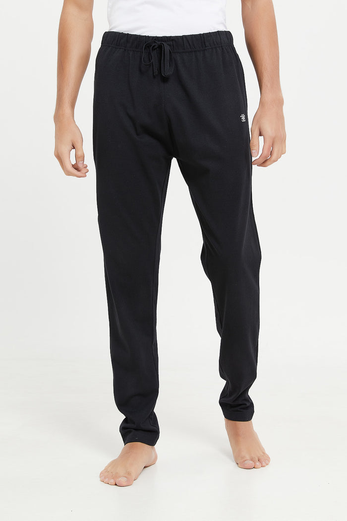 Redtag-Black-Pyjama-Bottom-Category:Pyjama-Bottoms,-Colour:Black,-Deals:New-In,-Filter:Men's-Clothing,-H1:MWR,-H2:GEN,-H3:NWR,-H4:PJB,-Men-Pyjama-Bottoms,-MWRGENNWRPJB,-New-In-Men,-Non-Sale,-ProductType:Pyjama-Bottoms,-S23E,-Season:S23E,-Section:Men-Men's-