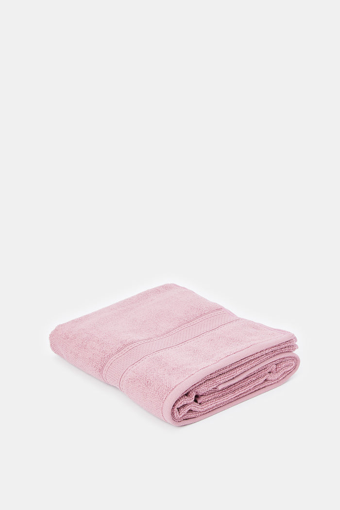 Redtag-Purple-Textured-Cotton-Bath-Towel-Category:Towels,-Colour:Purple,-Deals:New-In,-Filter:Home-Bathroom,-H1:HMW,-H2:BAC,-H3:TOW,-H4:BAT,-HMW-BAC-Towels,-HMWBACTOWBAT,-New-In-HMW-BAC,-Non-Sale,-ProductType:Bath-Towels,-Season:W23A,-Section:Homewares,-W23A-Home-Bathroom-