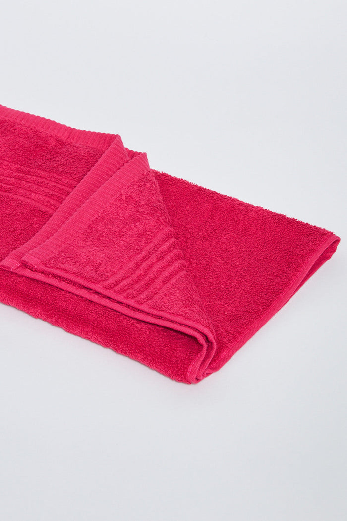 Fuchsia Soft Cotton Hand Towel - REDTAG